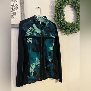 XL Fabletics athletic zip up jogger.